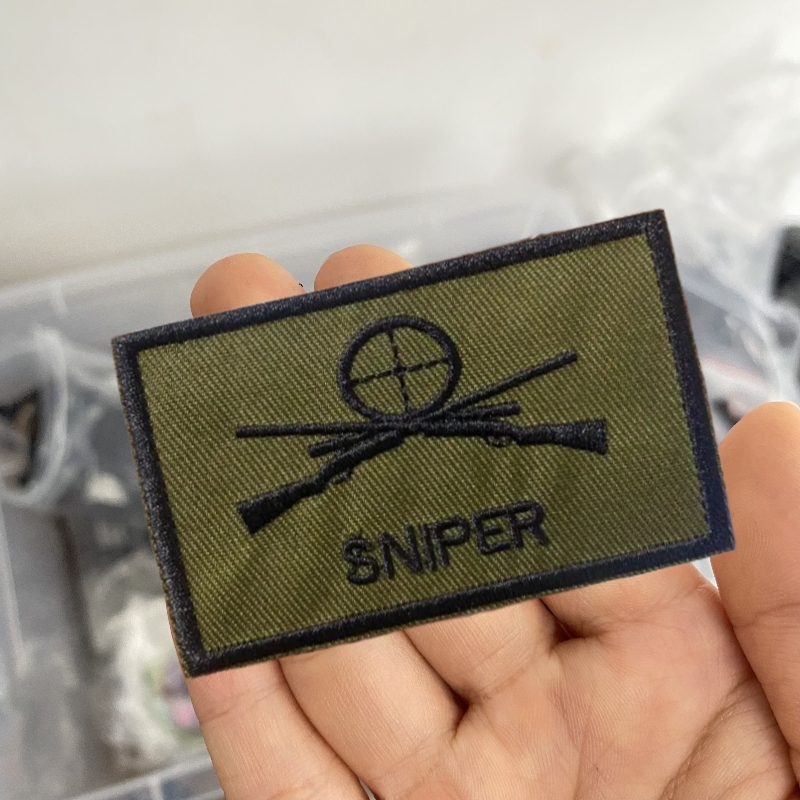 Embroidery Viewer - Keskin nişancı İsrail askeri sırt çantası