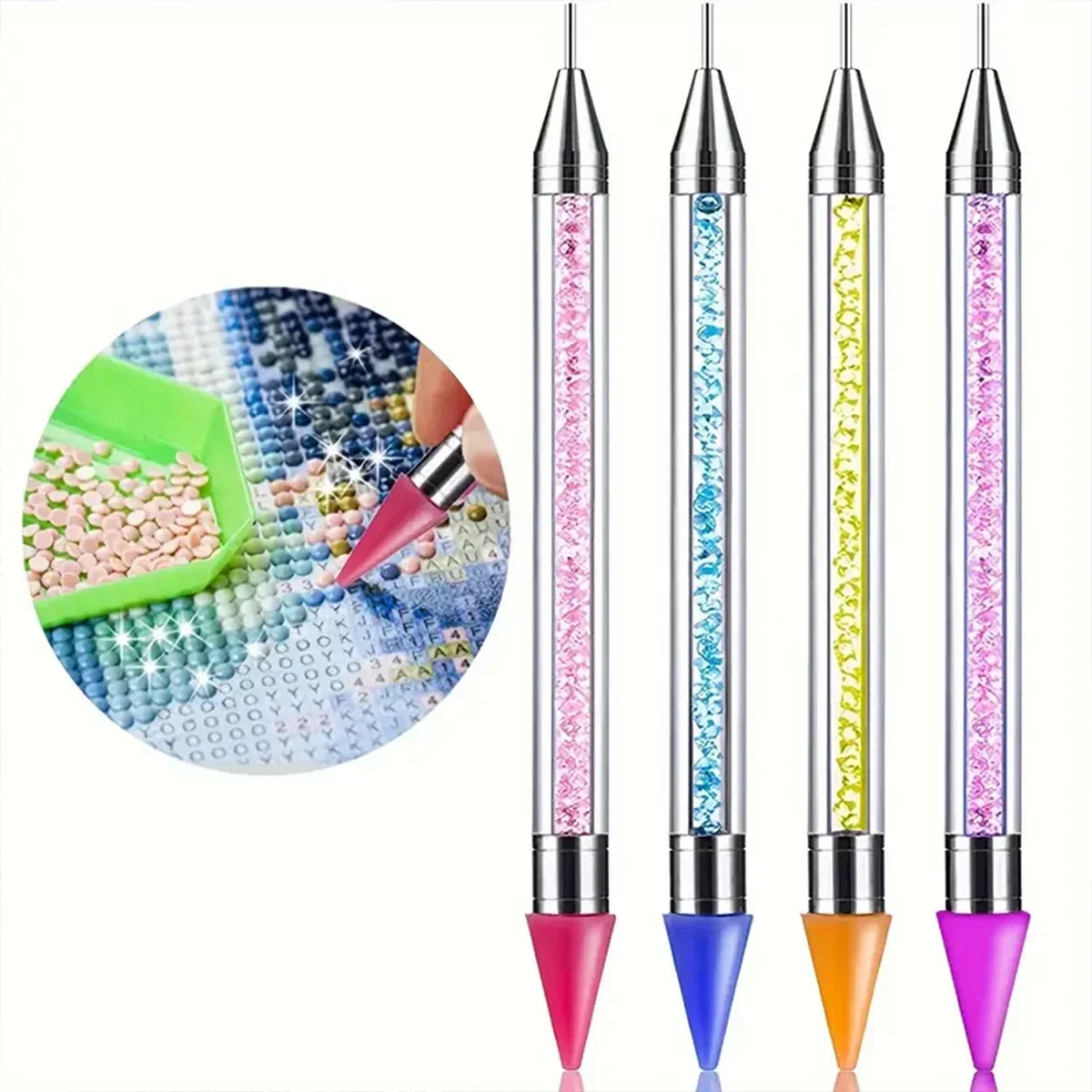 Embroidery Tools - Mumsuz Elmas Boyama Aracı, Çift Uçlu