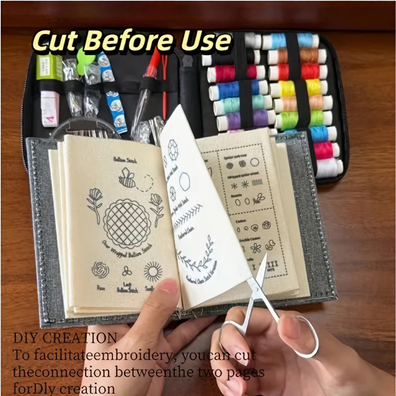 Nakış Patchwork Seti Dikiş Des - Needle Book Organizer incelemesi ve fiyatı