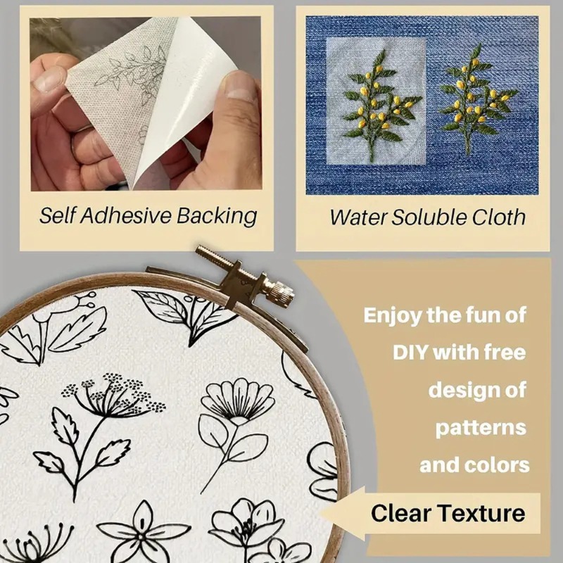 10 Adet El Sanatları Çevre Dos - Water Soluble Stabilizer incelemesi ve fiyatı