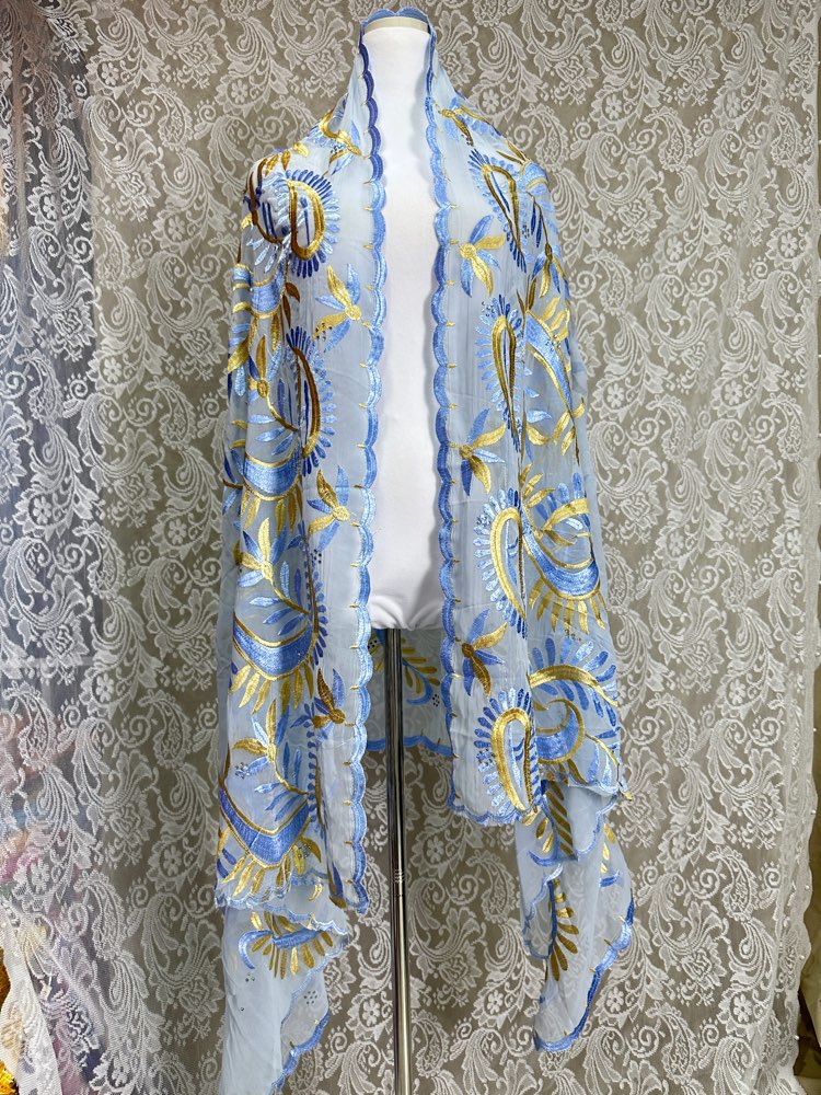 Toptan Geleneksel Etnik Şifon  - Embroidery Pashmina incelemesi ve fiyatı