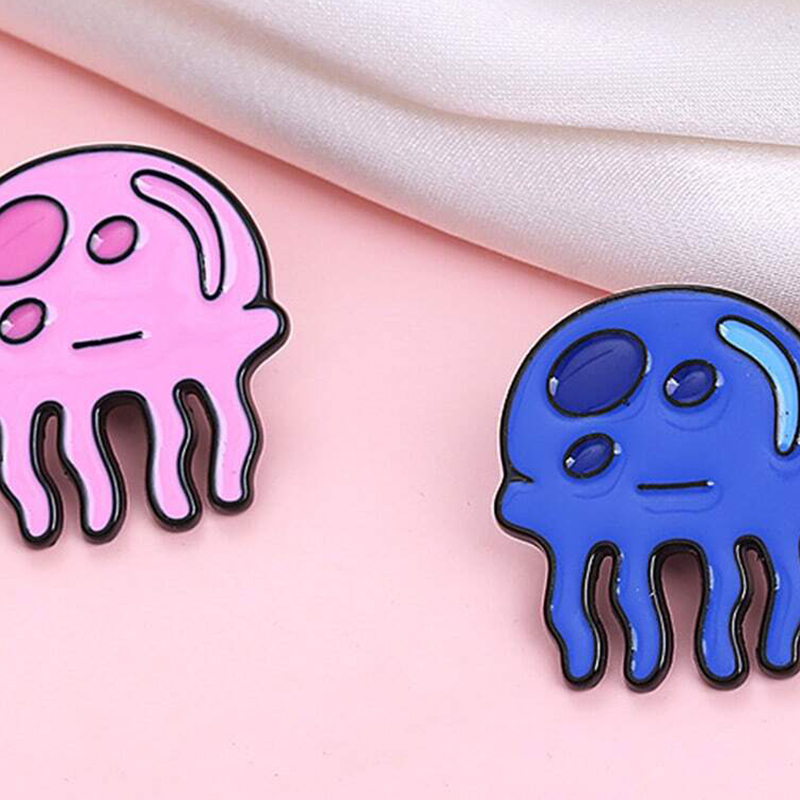 Kawaii Denizanası Metal Rozetl - Embroidery Fish incelemesi ve fiyatı