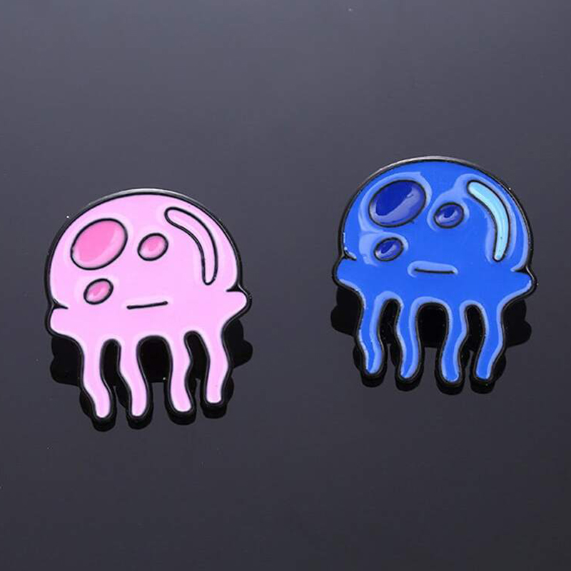 Kawaii Denizanası Metal Rozetl - Embroidery Fish incelemesi ve fiyatı