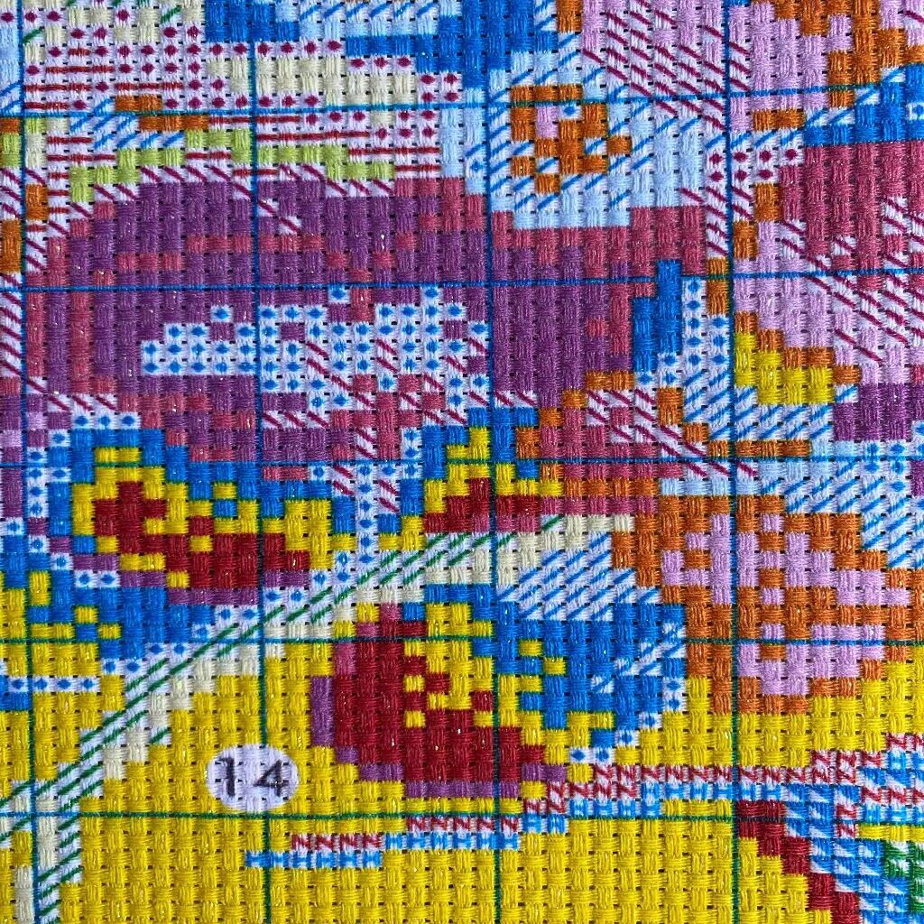 9ct 110x5 0cm kırmızı çiçekler - Embroidery Job incelemesi ve fiyatı