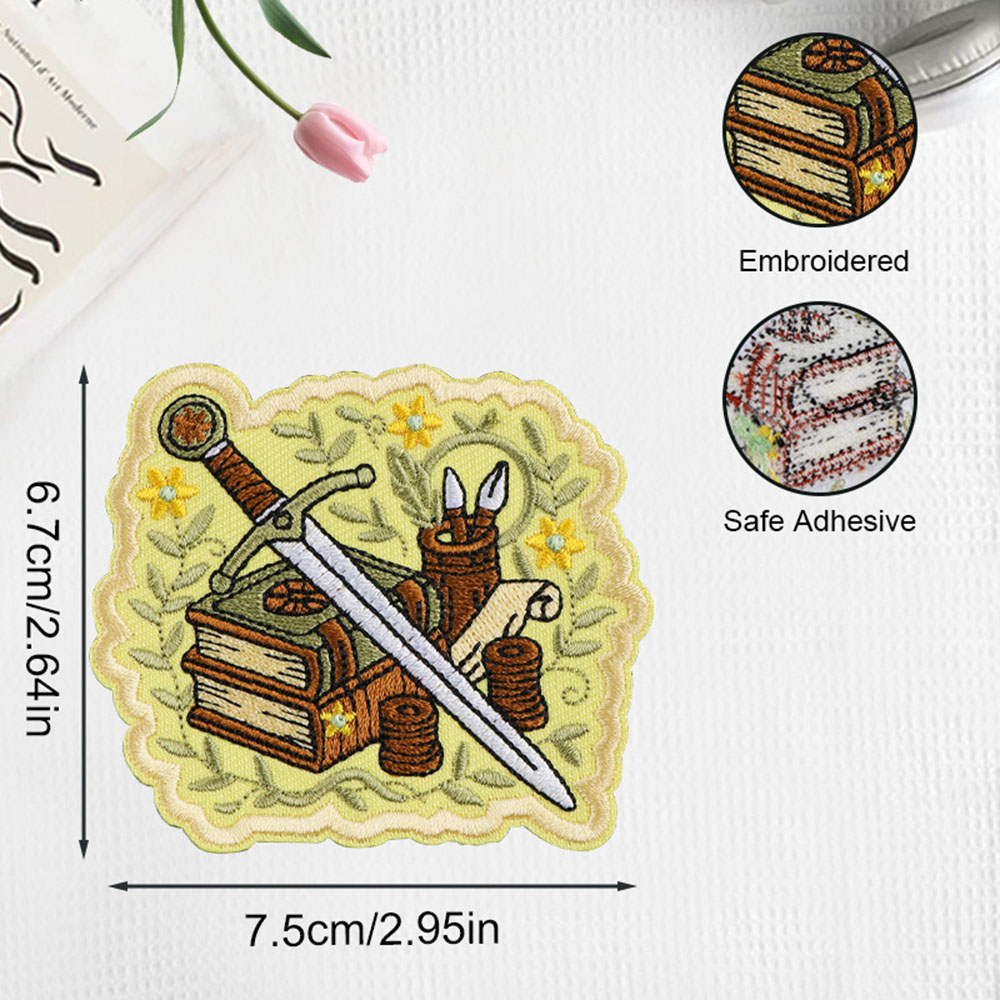 1 adet Fantezi Kitap Yaması, M - Embroidery Viewer incelemesi ve fiyatı