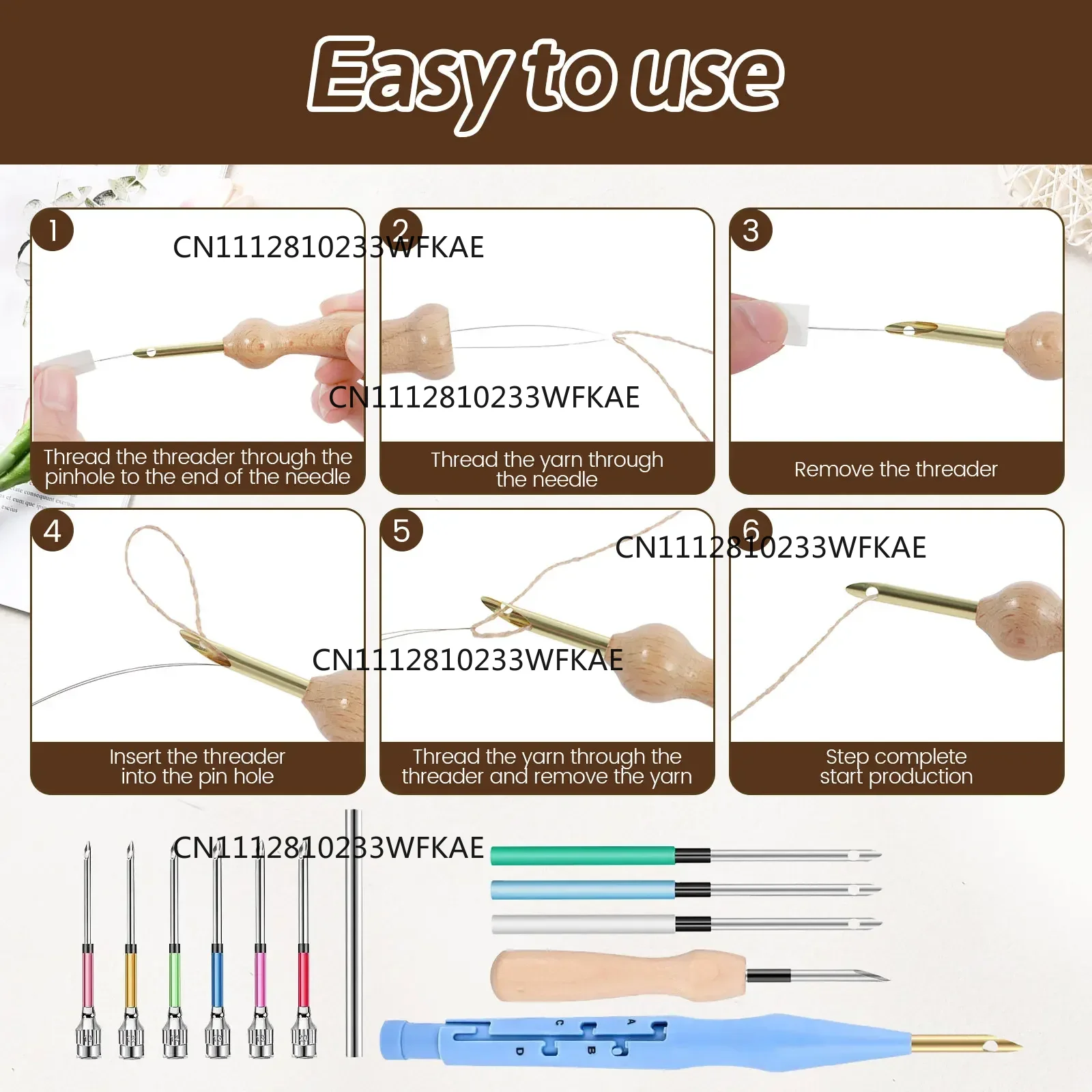 17 Parçalık İğneleme Nakış Set - Embroidery Tools incelemesi ve fiyatı