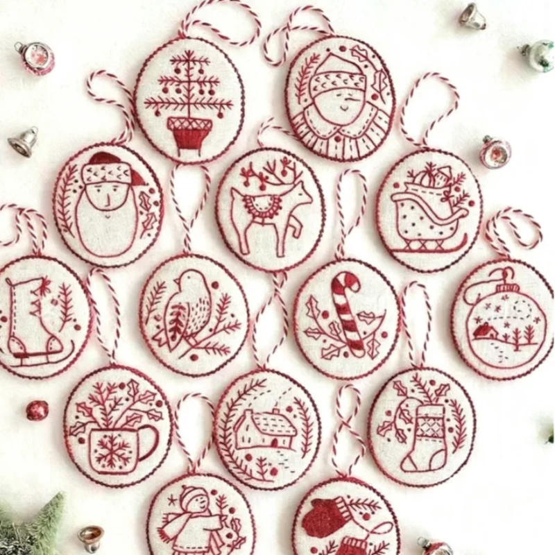 Yeni Başlayan Yetişkinler İçin - Embroidery Xmas Ornaments incelemesi ve fiyatı