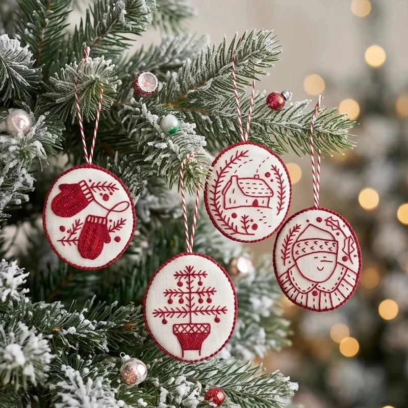 Yeni Başlayan Yetişkinler İçin - Embroidery Xmas Ornaments incelemesi ve fiyatı