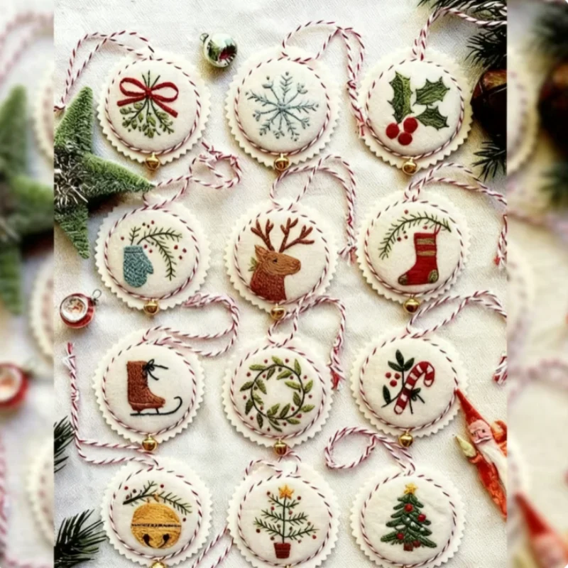 Yeni Başlayan Yetişkinler İçin - Embroidery Xmas Ornaments incelemesi ve fiyatı