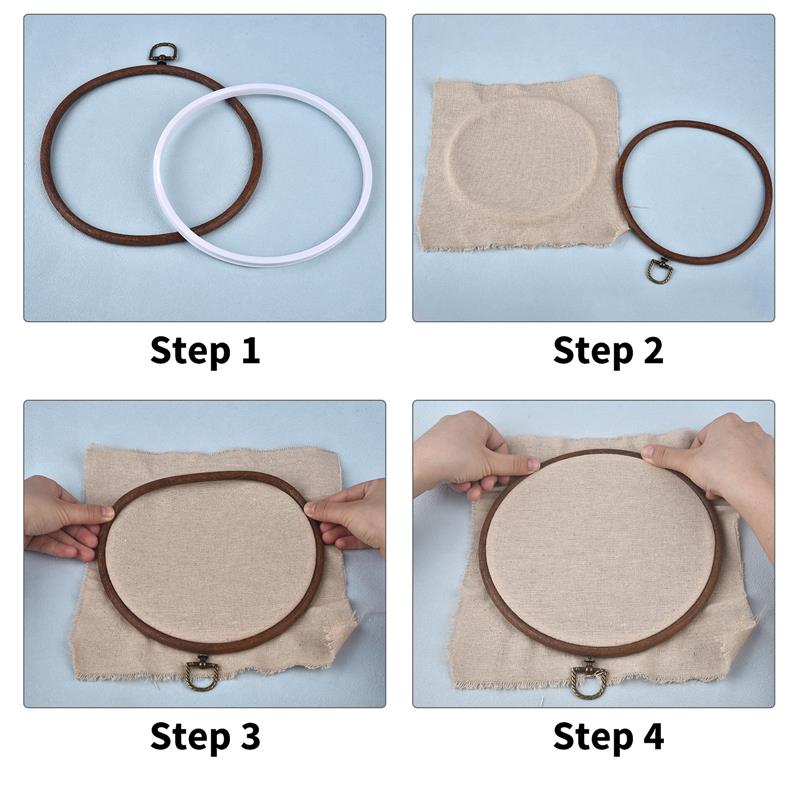 Dikiş Aleti Yuvarlak Oval Ahşa - Embroidery Hoop Stand incelemesi ve fiyatı