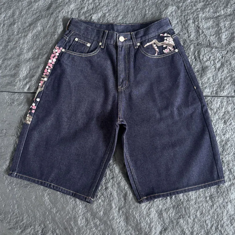 Erkek Kadın Koyu Renk Ham Deni - Embroidery Jeans Sakura incelemesi ve fiyatı