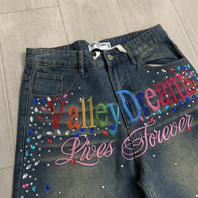 2026 Son Moda VALLEY Parlak El - Embroidery Jeans Sakura incelemesi ve fiyatı