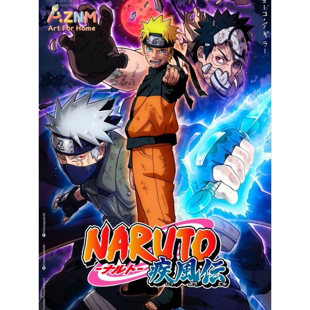 Çerçevesiz 1 adet Naruto Sınıf - Embroidery Room incelemesi ve fiyatı