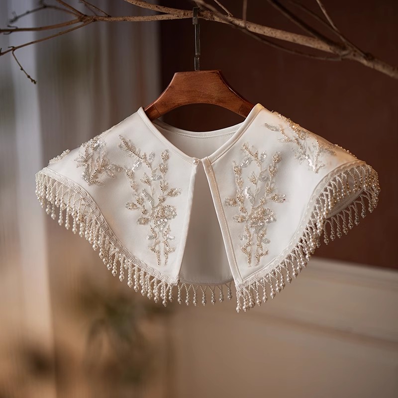 Kadın Nakış Inci Boncuklu Pash - Embroidery Pashmina incelemesi ve fiyatı