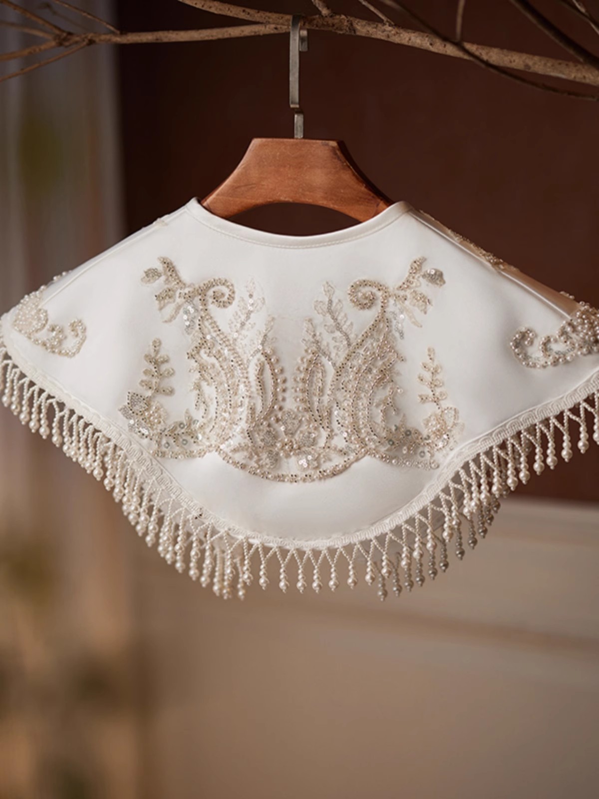 Kadın Nakış Inci Boncuklu Pash - Embroidery Pashmina incelemesi ve fiyatı