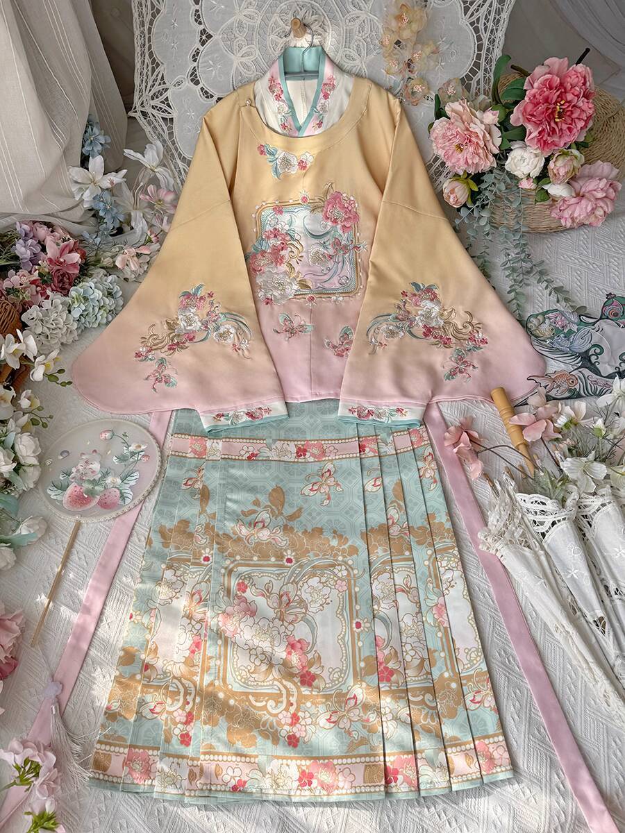 Yeni Hanfu Kadın Ming Sistemi  - Embroidery Skirt incelemesi ve fiyatı