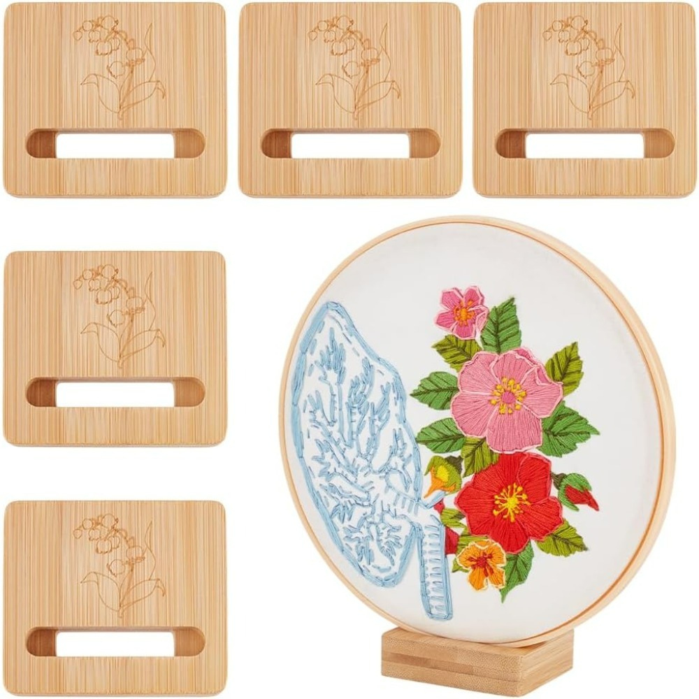 6 adet nakış kasnağı dikdörtge - Embroidery Hoop Stand incelemesi ve fiyatı