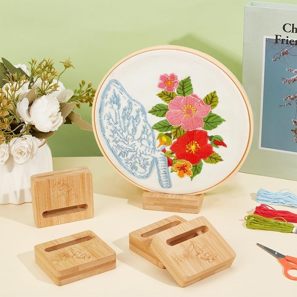 6 adet nakış kasnağı dikdörtge - Embroidery Hoop Stand incelemesi ve fiyatı
