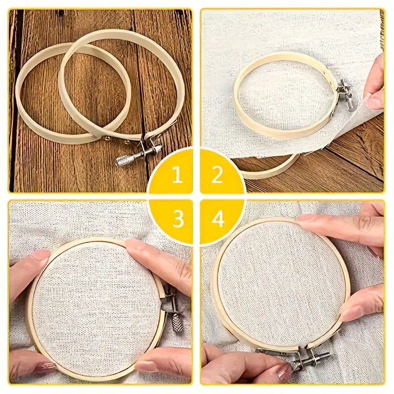 20 Nakış Kasnağı, 8cm Ayarlana - Embroidery Ring Sizes incelemesi ve fiyatı