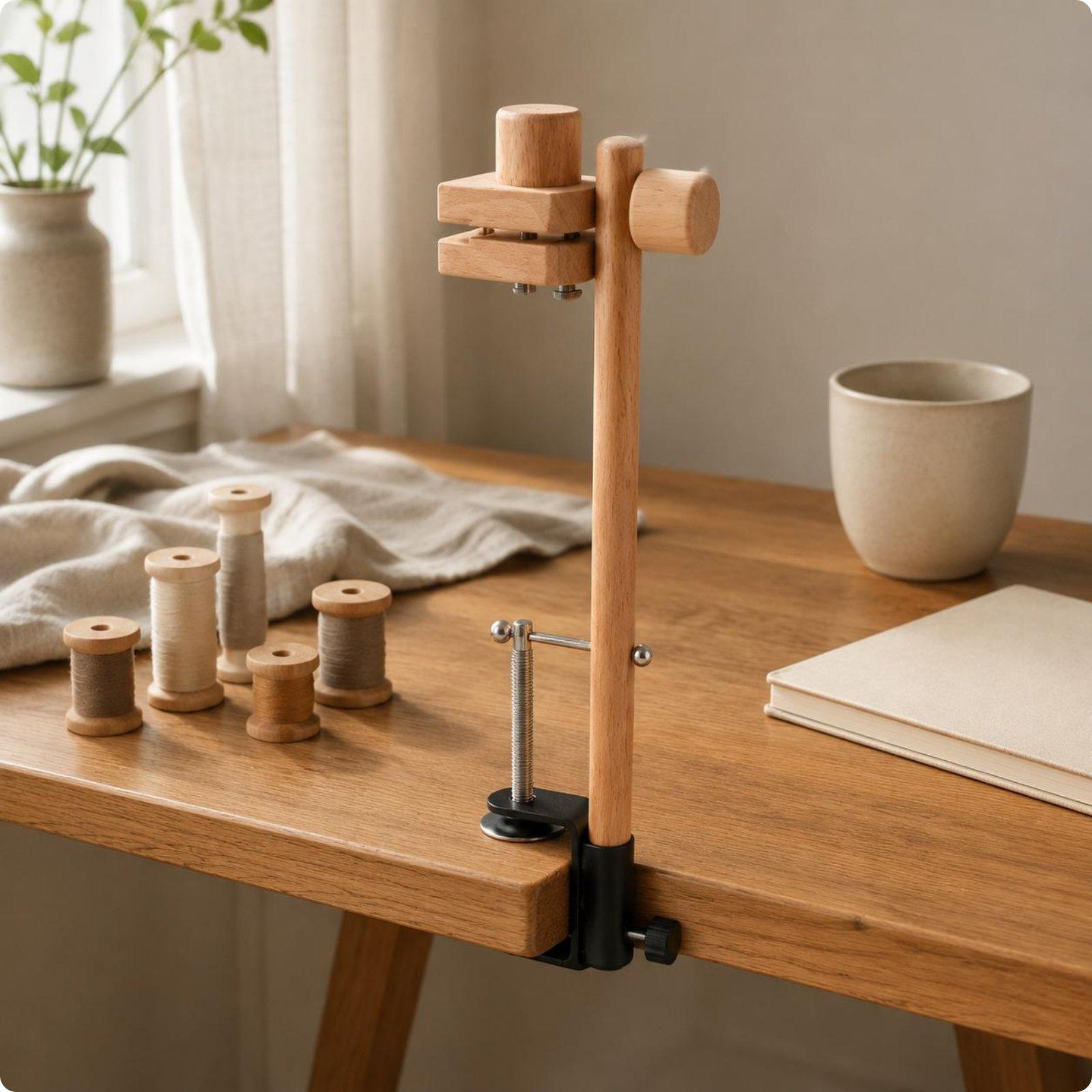 Ahşap Masaüstü Nakış Kasnağı Ç - Embroidery Hoop Stand incelemesi ve fiyatı