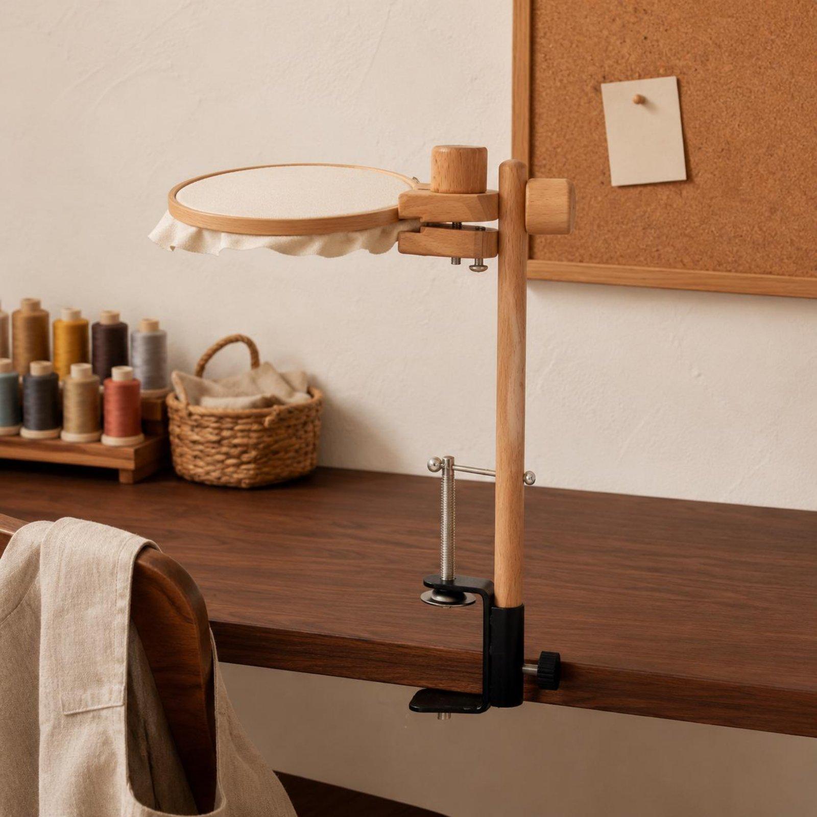 Ahşap Masaüstü Nakış Kasnağı Ç - Embroidery Hoop Stand incelemesi ve fiyatı